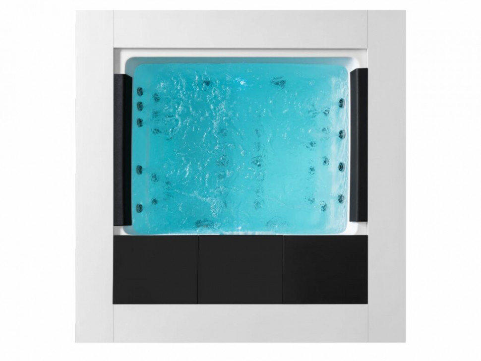 Гидромассажный СПА бассейн Spa Natural Paolo Ferralli The Solid (233х233 см) (рис.1)